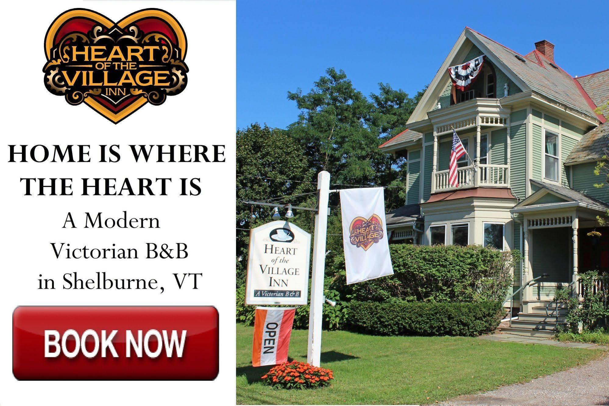 Heart Of The Village Bed & Breakfast In Shelburne Vt Ngoại thất bức ảnh
